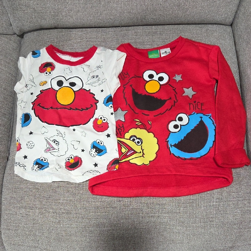 Sesame Street Elmo Sweater Set